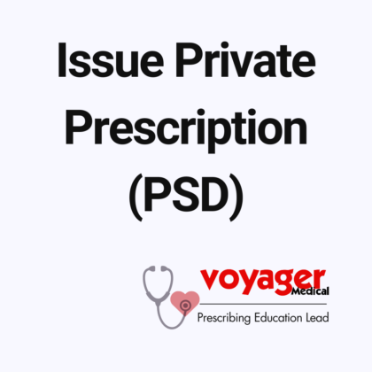 Issue Private Prescription (PSD)