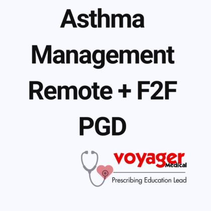 Asthma Managment Remote + F2F PGD