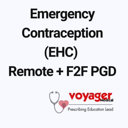 Emergency Hormonal Contraception (EHC) Remote + F2F PGD